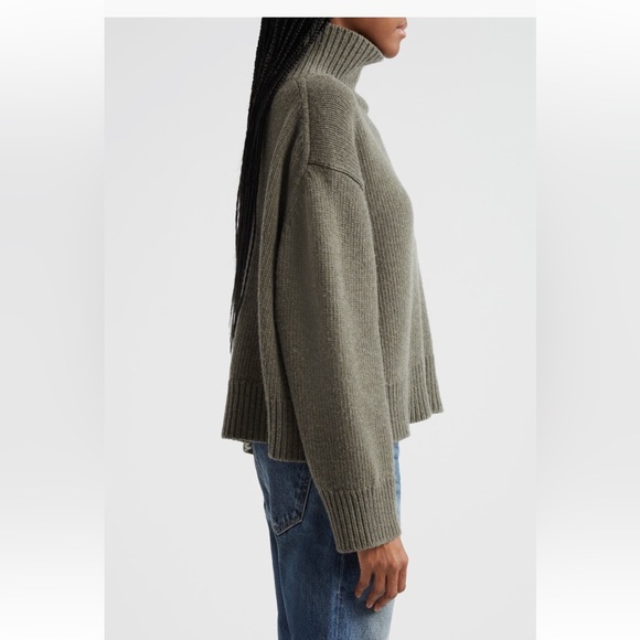 Nili Lotan Omaira Sweater olive Green NWT! - Picture 3 of 6